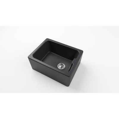 Maya Quartz Belfast Sink -  Matt Black